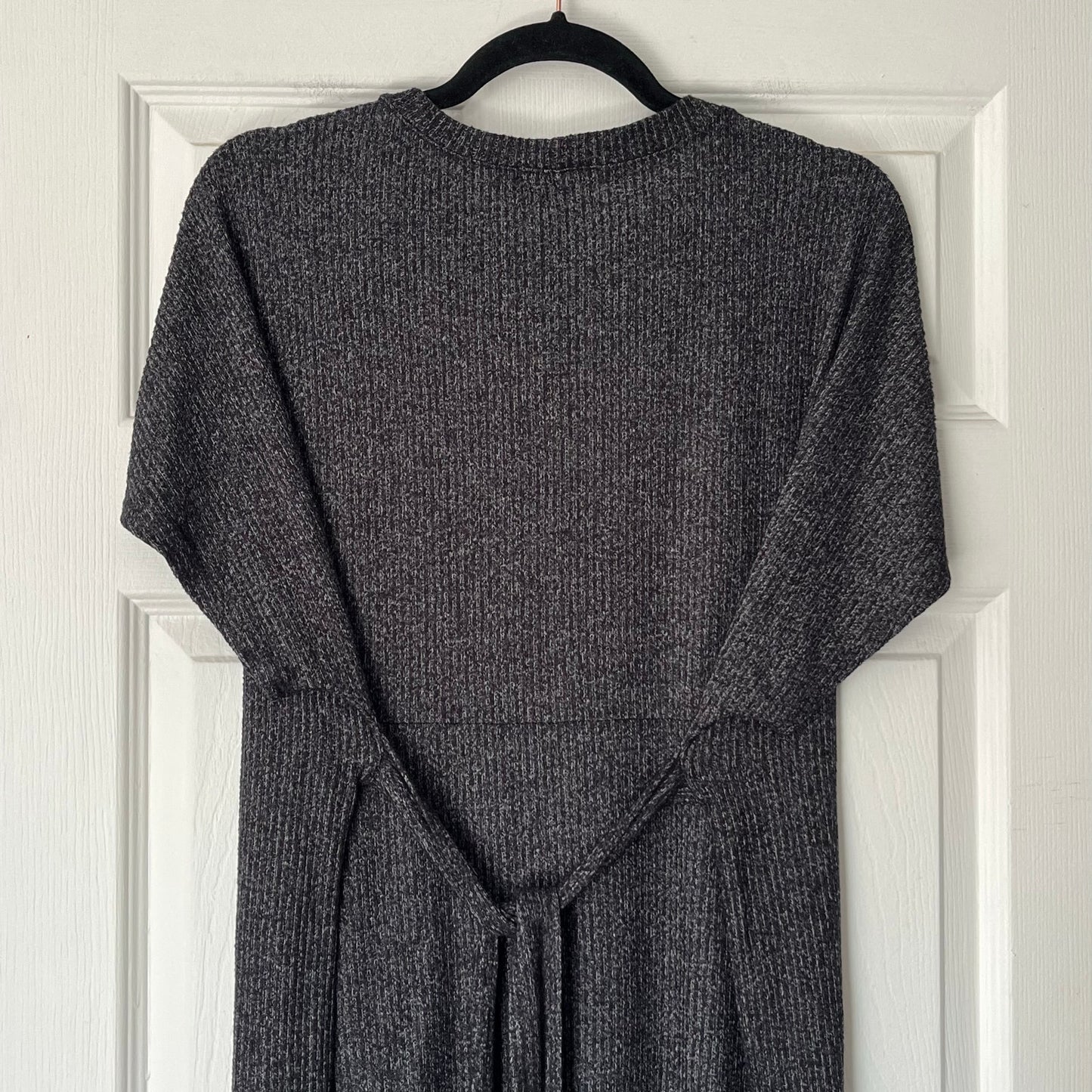 Urban Outfitters Ribbed Knit Tie-Waist Top - Size S