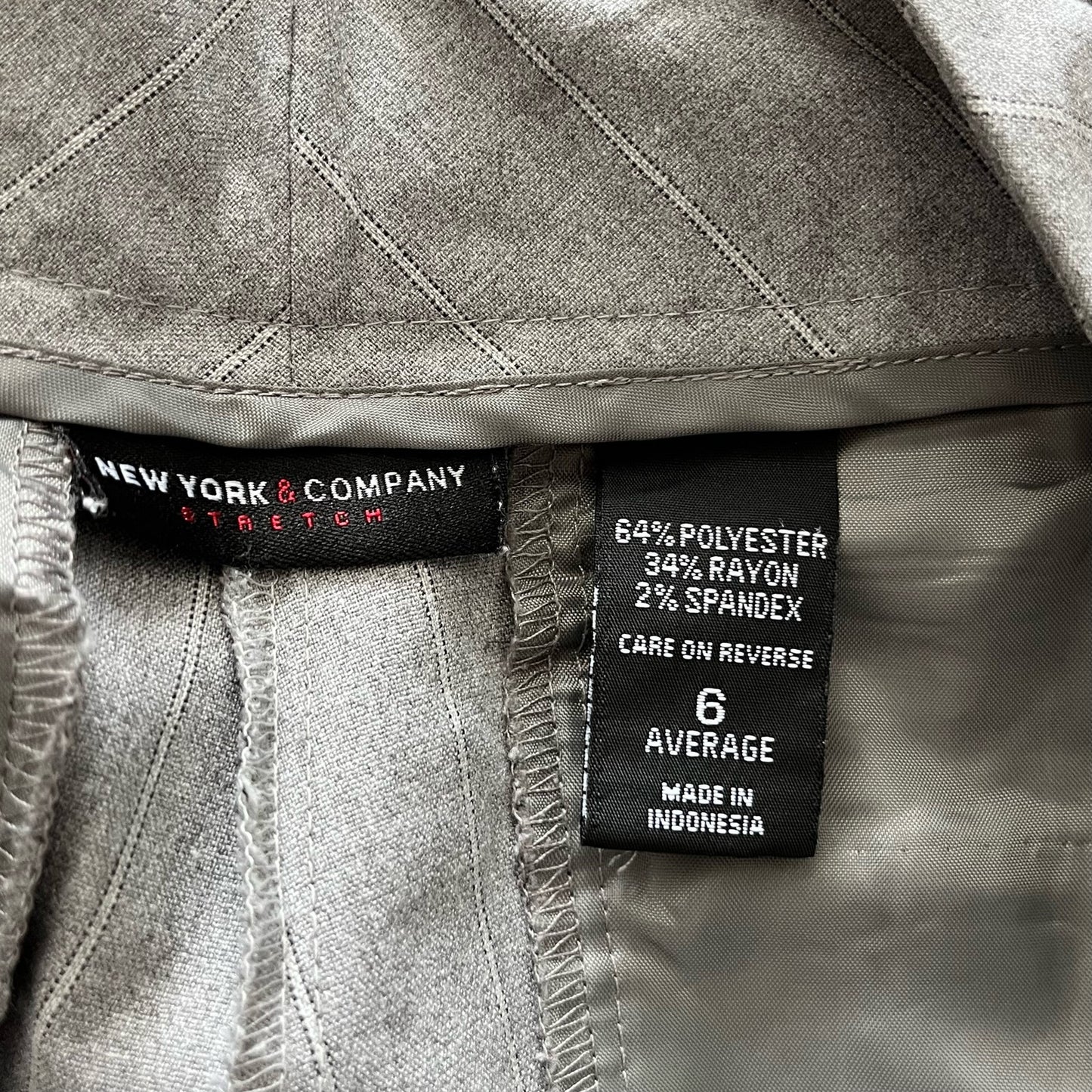New York & Company Pinstripe Dress Pants - Size 6