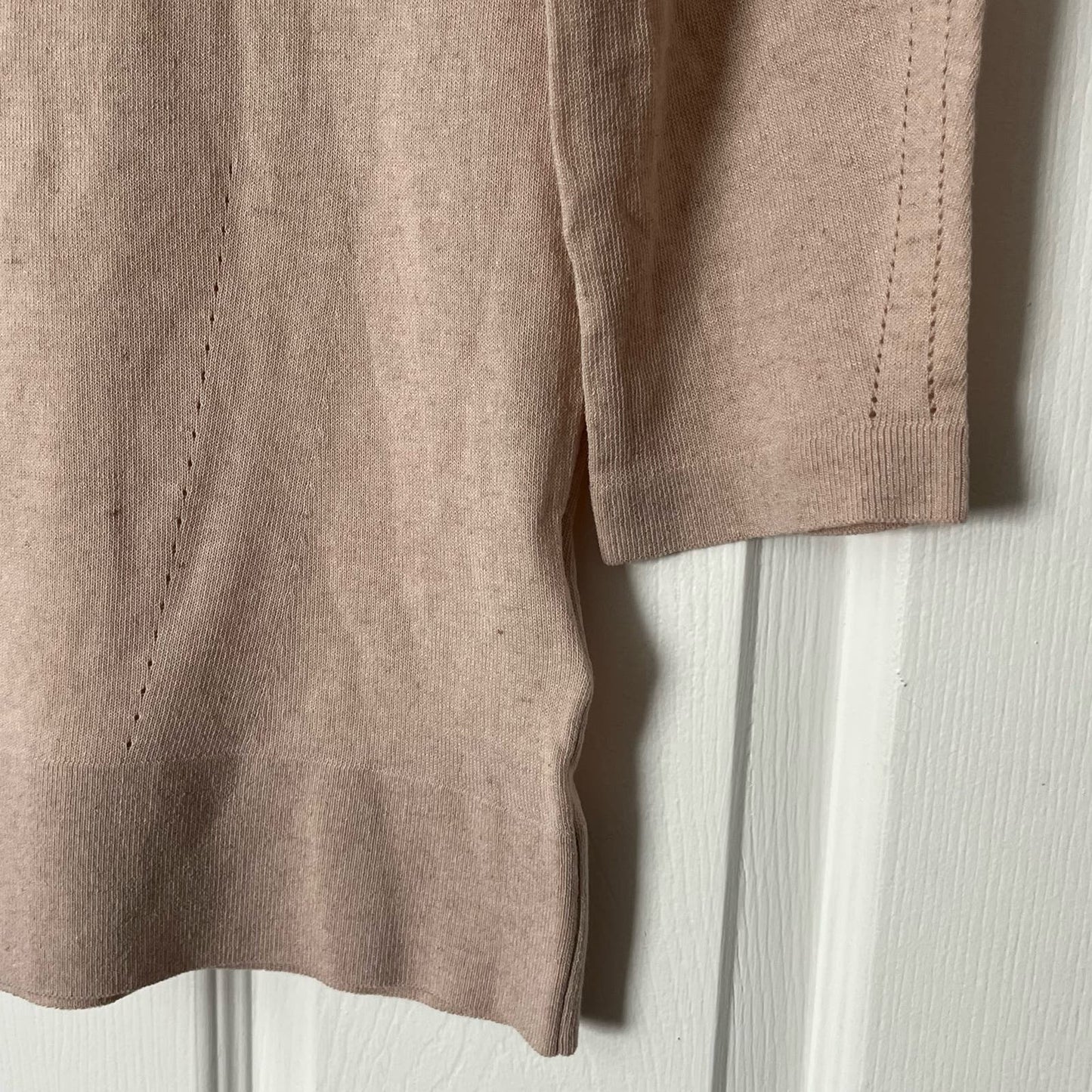 JBY Lightweight Henley Hoodie Top - Size UNKNOWN