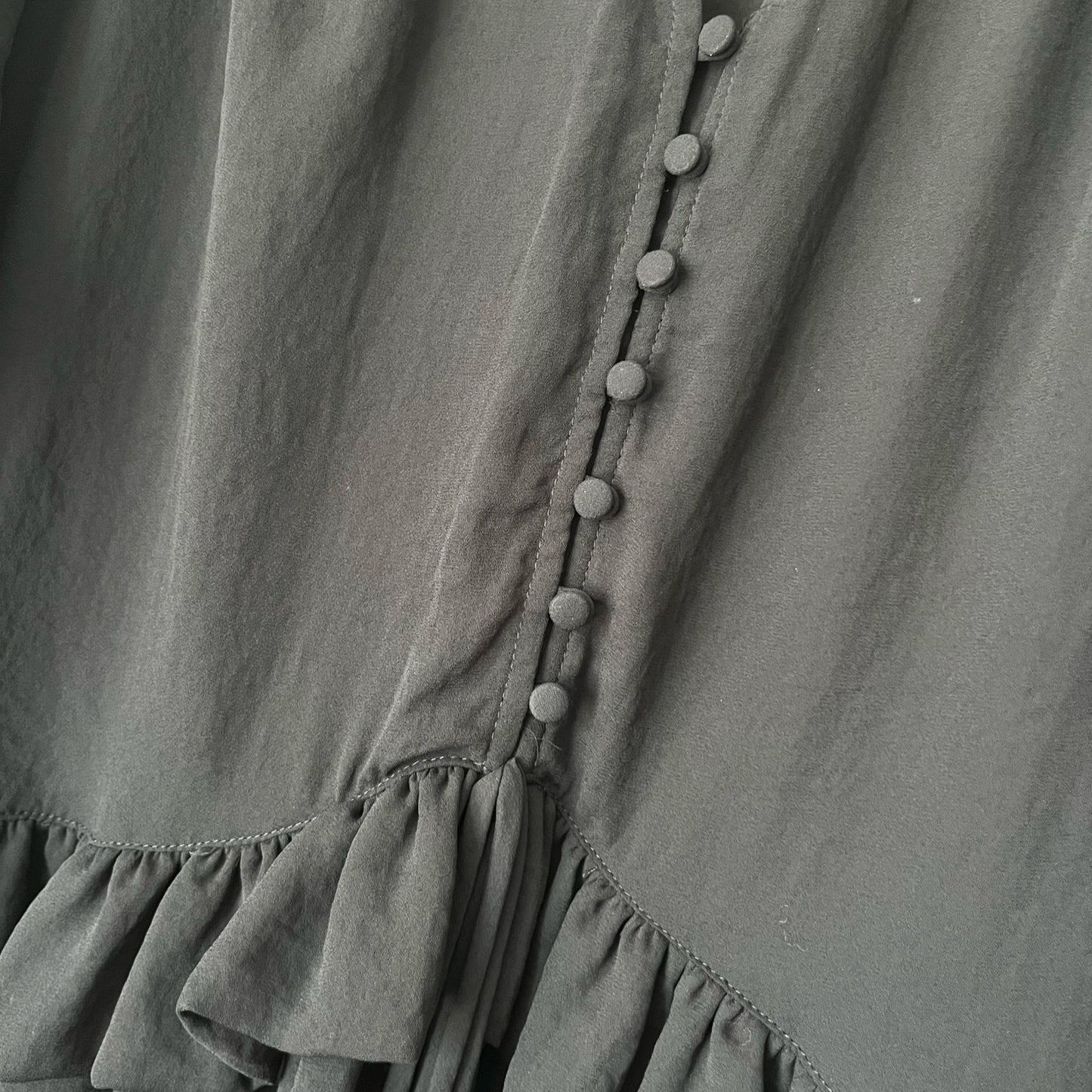H&M Gauze Button-Front Tunic/Dress - Size 4