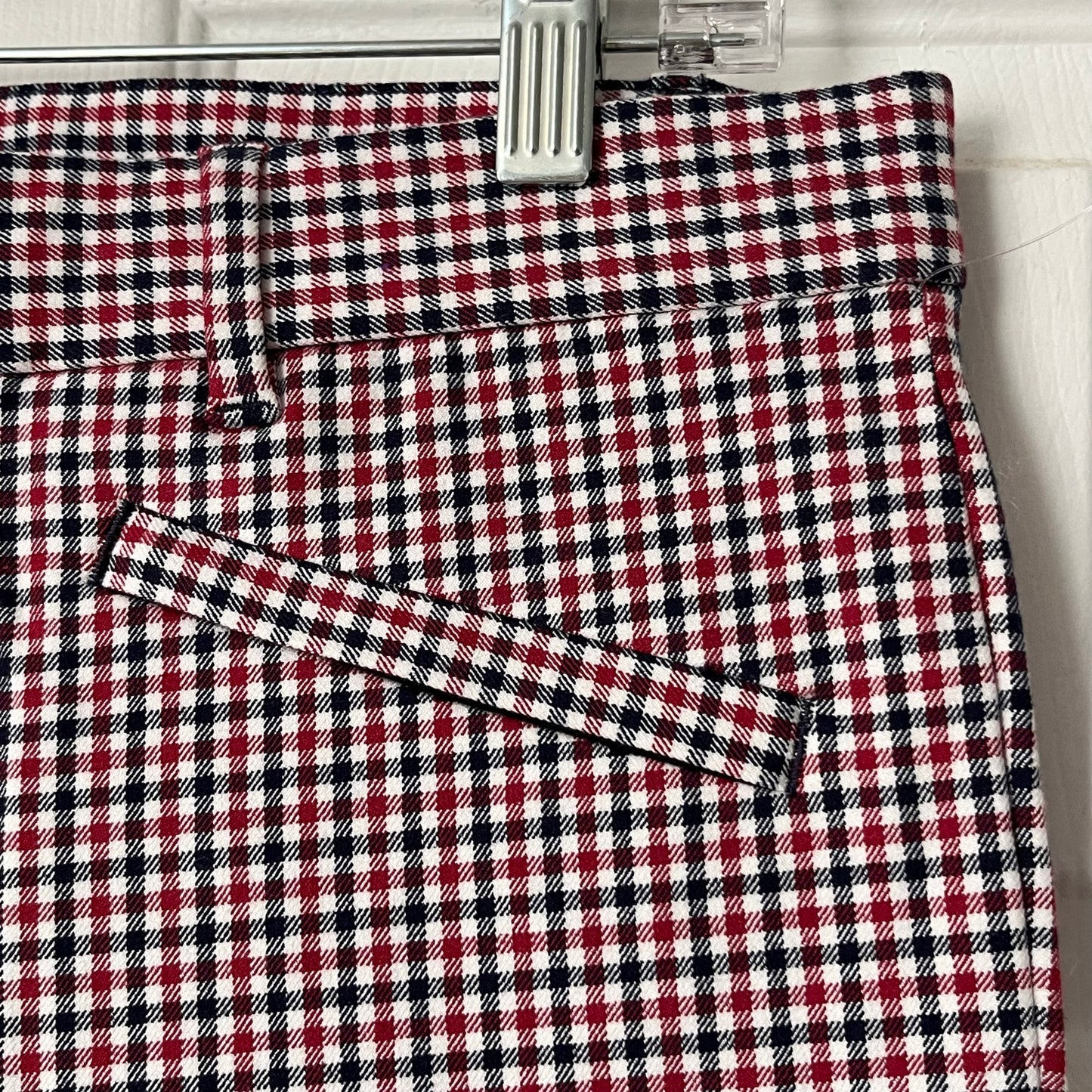 Gap Signature Skinny Ankle Checkered Pants - Size 6