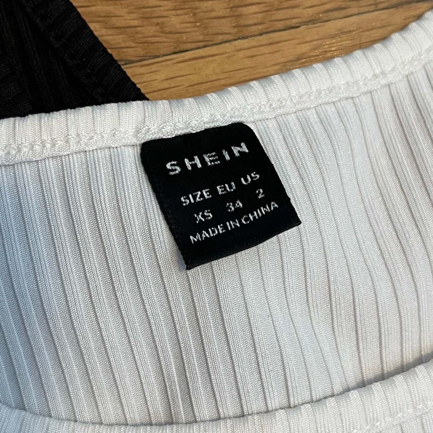 Shein Ribbed Crop Tops x2 - Size XS