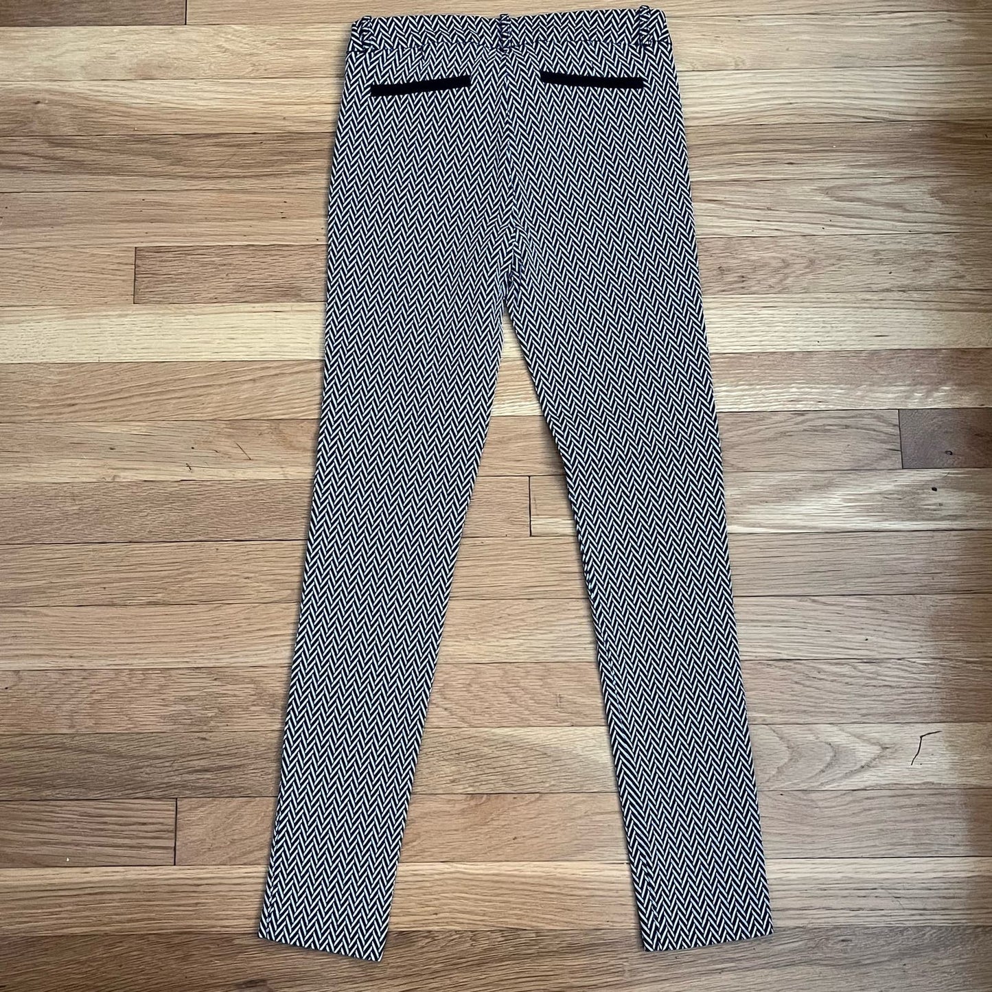 Mosaic & Co Chevron Skinny Stretch Pants - Size S