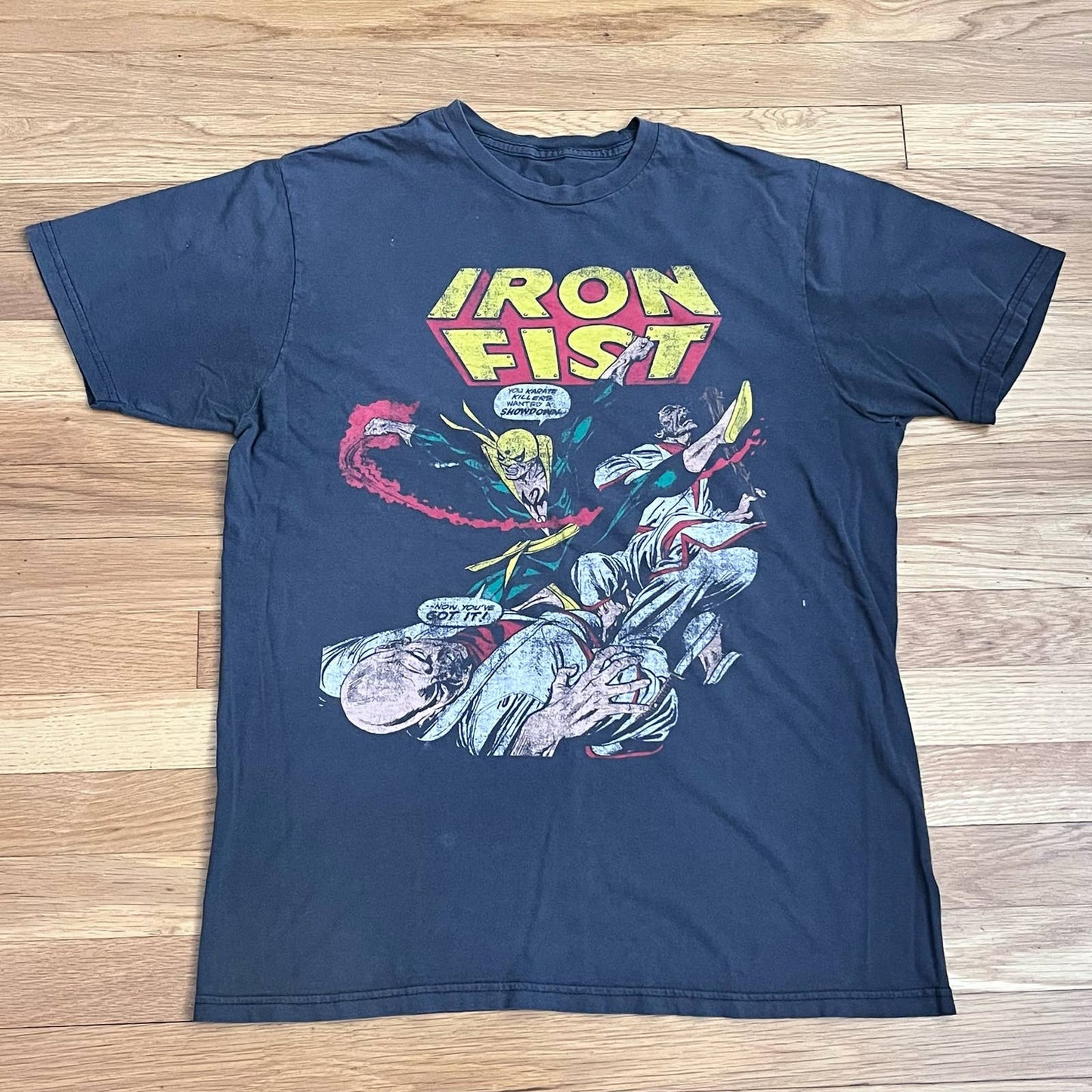 Marvel Iron Fist Graphic T-Shirt - Size UNKNOWN