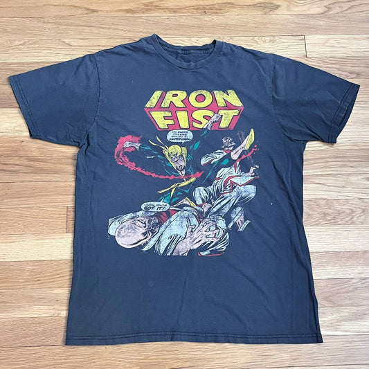 Marvel Iron Fist Graphic T-Shirt - Size UNKNOWN