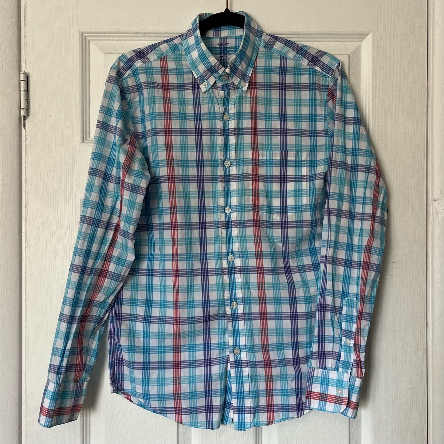 J. Crew Light Weight Slim Fit Button-Down Shirt - Size S
