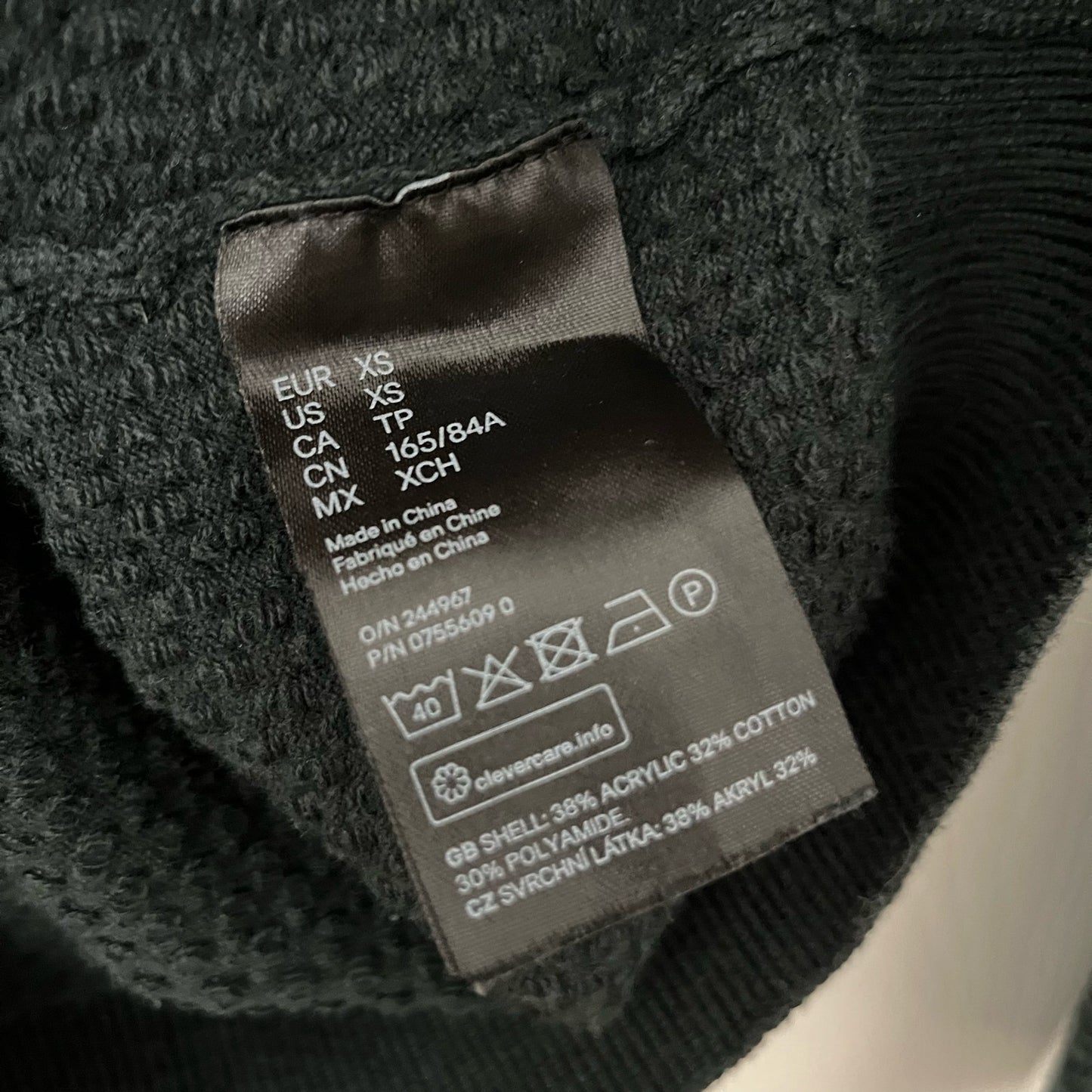 H&M Textured Knit Crewneck Sweater - Size XS