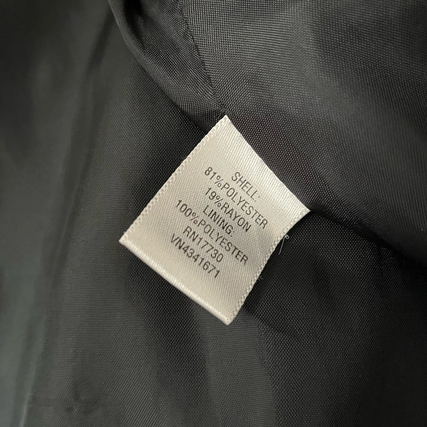 Merona Black Suit Jacket - Size 8