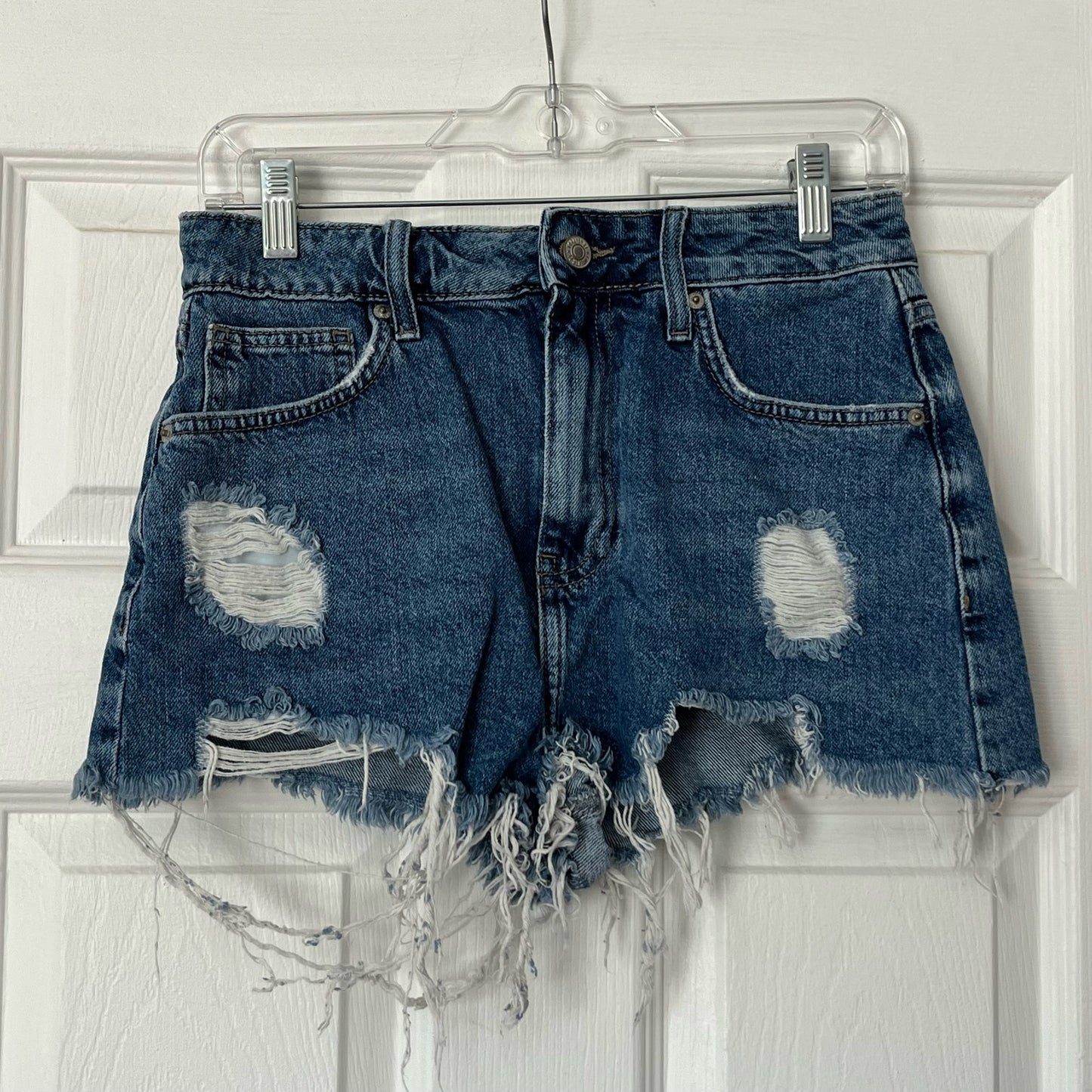 Forever 21 Super Distressed Short Shorts - Size 27