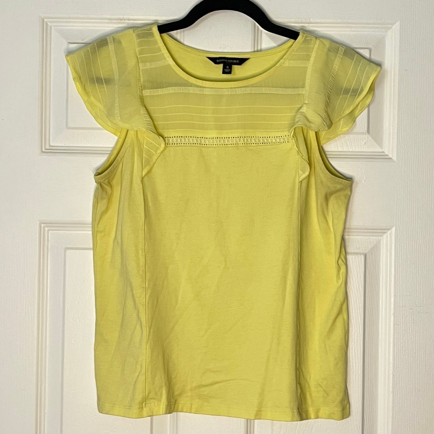 Banana Republic Flutter-Sleeve Top - Size S