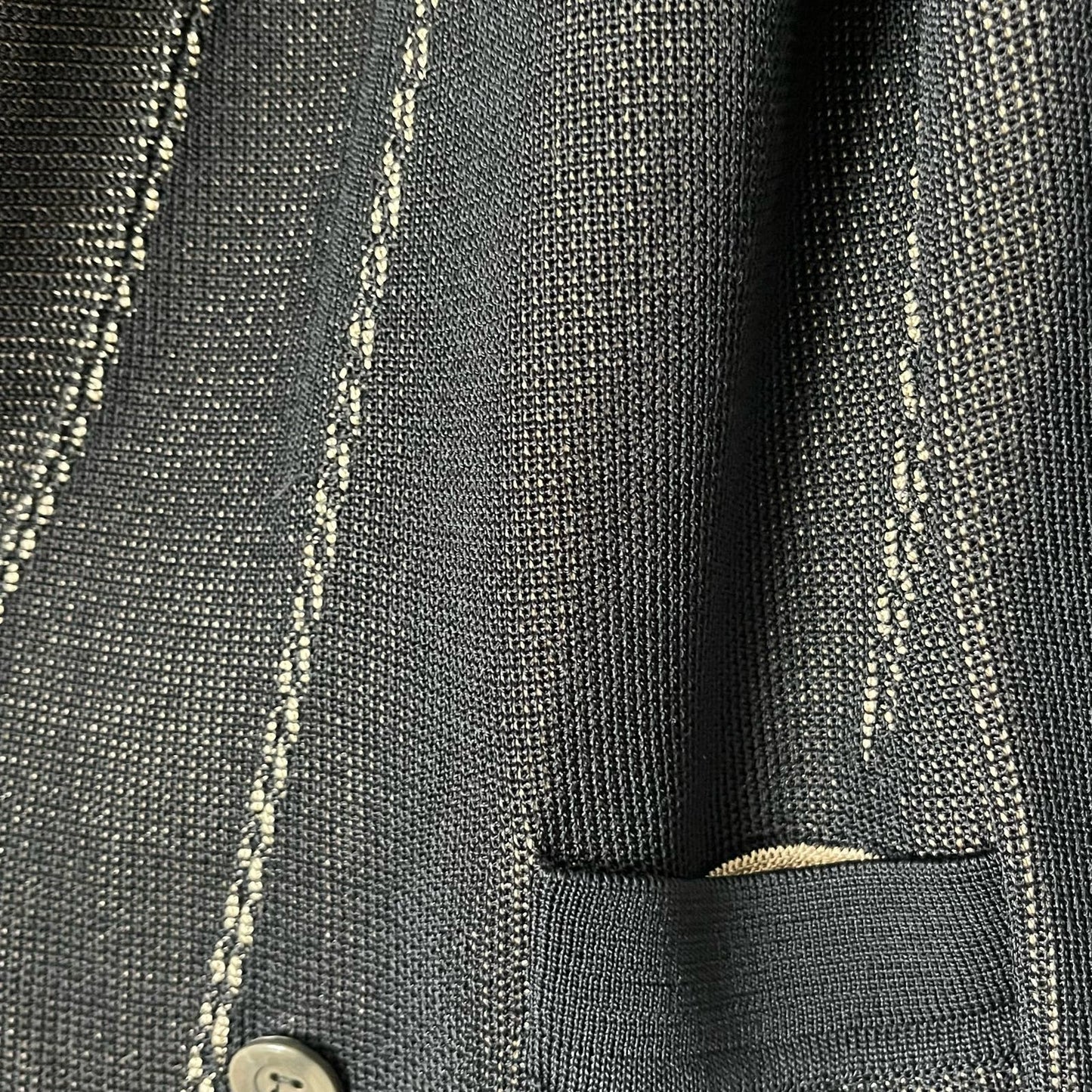 [No Label] Deep V Single Button Cardigan - SIZE UNKNOWN