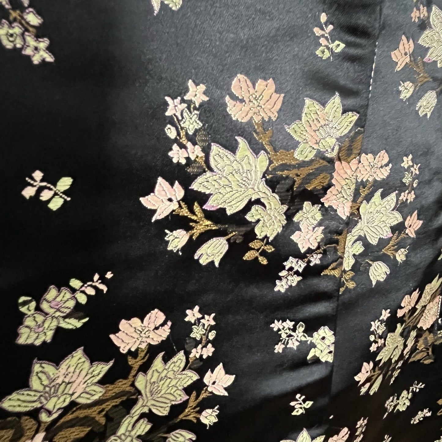 [No Label] Jacquard Style Long Line Jacket - Size UNKNOWN