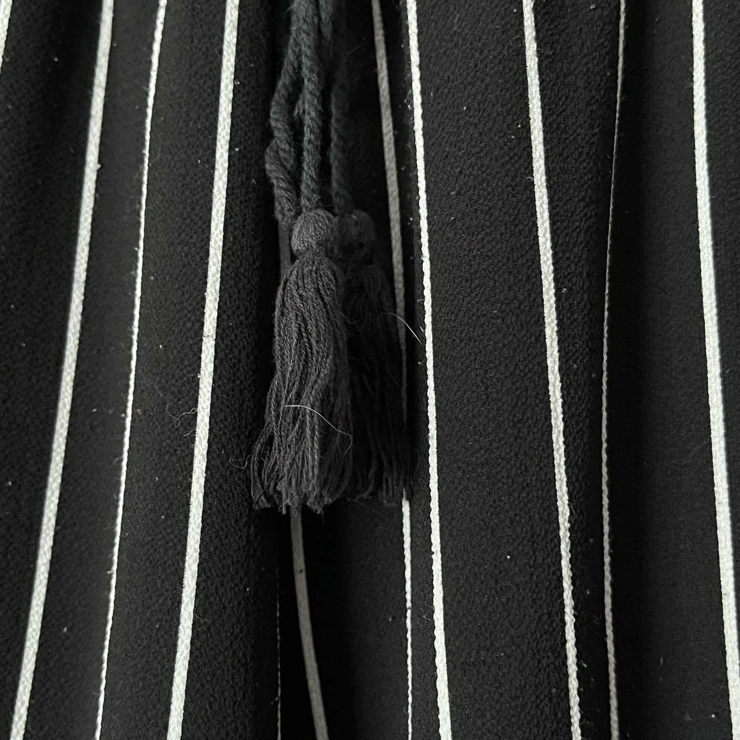 Mind Code Super Wide Leg Striped Pants - Size S