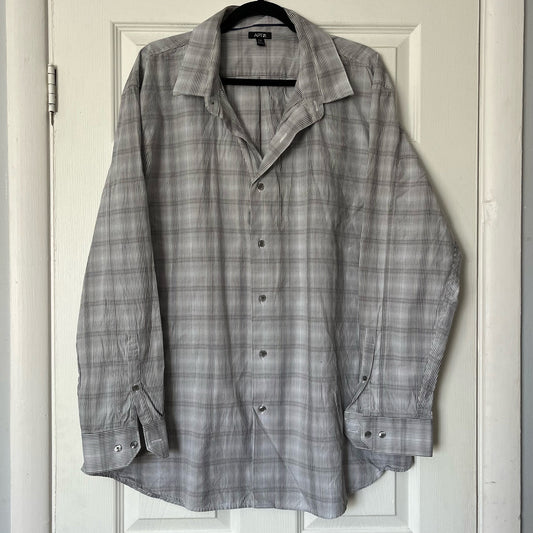 Apt. 9 Plaid Button-Down Shirt - Size XXL