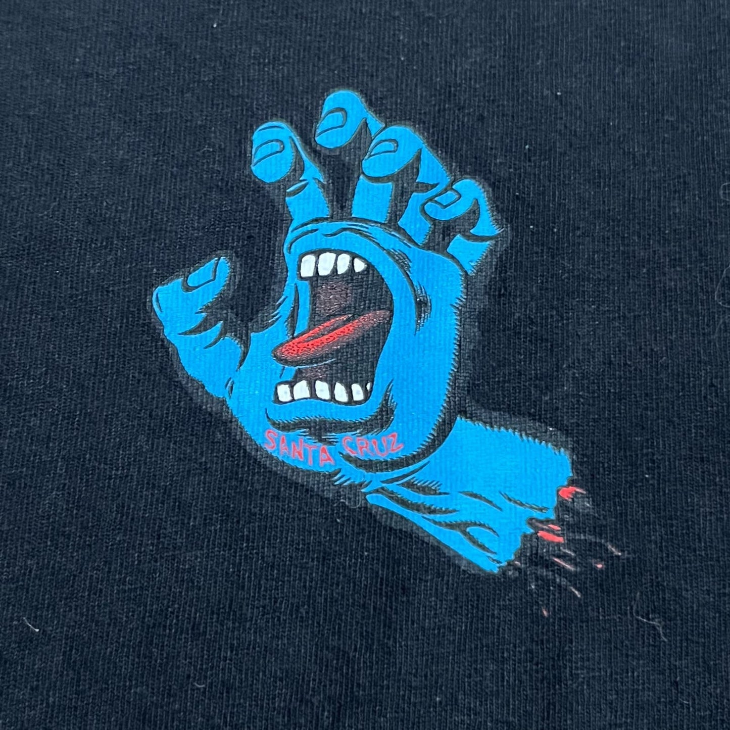 Santa Cruz Yelling Hand Logo Tee - Size M