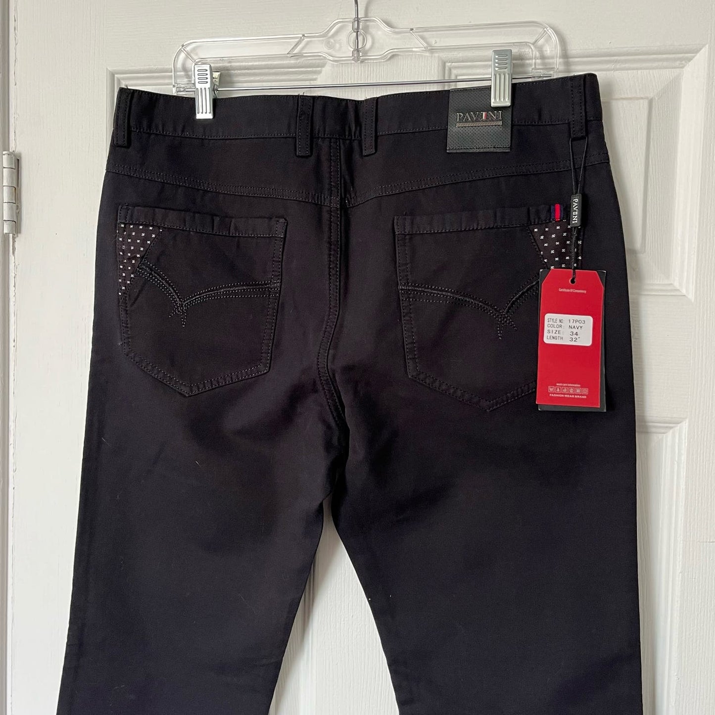 Pavini Pants 17P03 - Size 34x32 - NWT