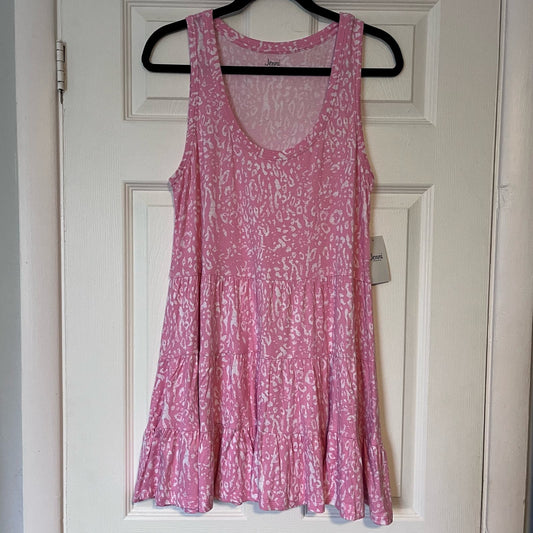 Jenni Intimates Leopard Print Sleep Dress - Size L - NWT