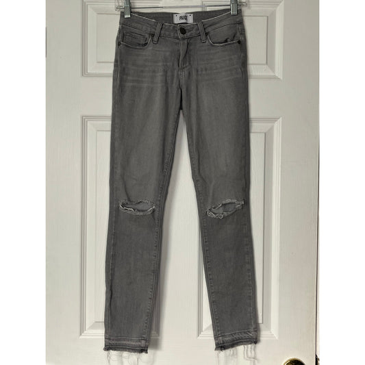 Paige Verdugo Ankle Distressed Jeans - Size 23