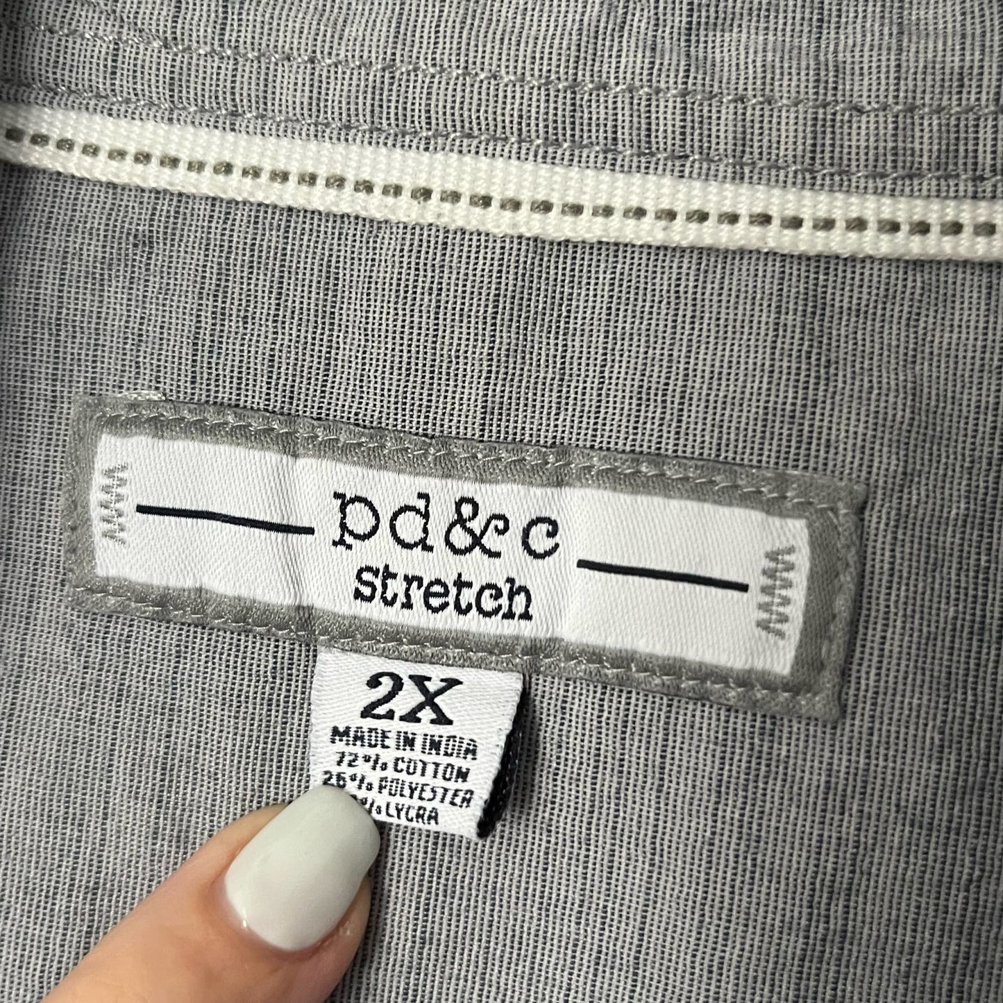 PD&C Button-Down Shirt - Size 2X