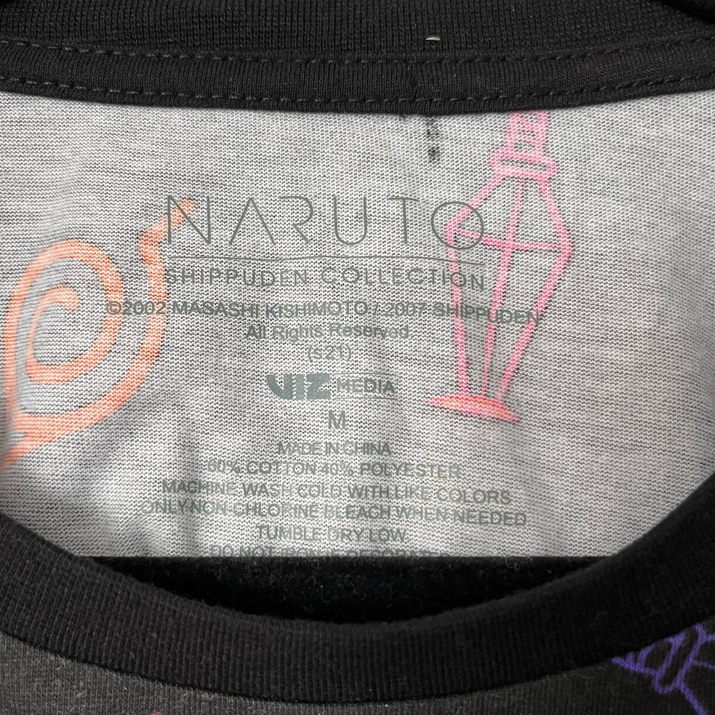 Naruto Shippuden Collection Graphic Tee - Size M