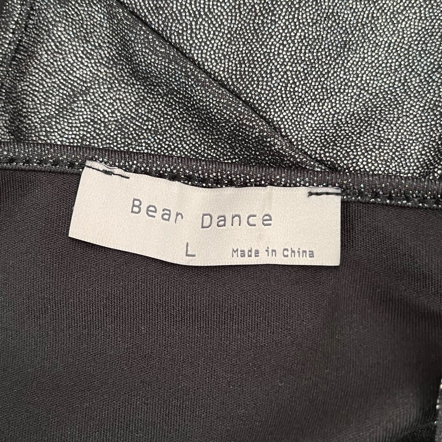 Bear Dance Metallic Bralette - Size L