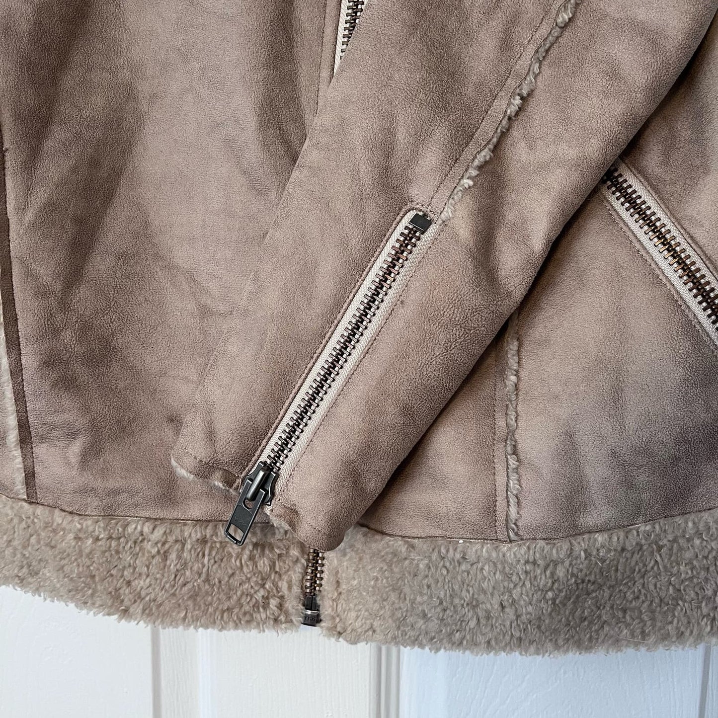Current/Elliott Sherpa Jacket - Size S/M*