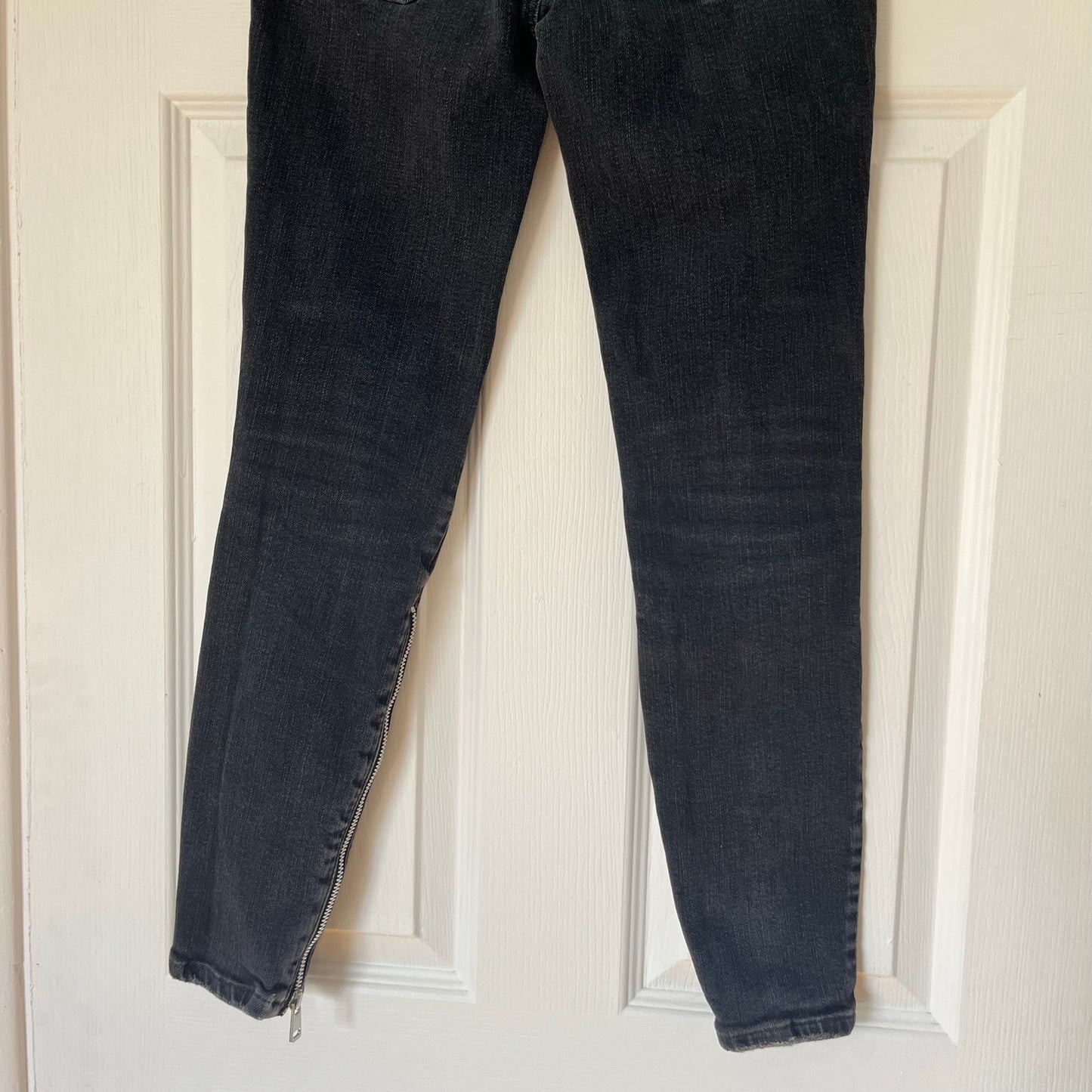 Zara Trafaluc Denimwear Zip-Leg Skinny Jeans - Size 2