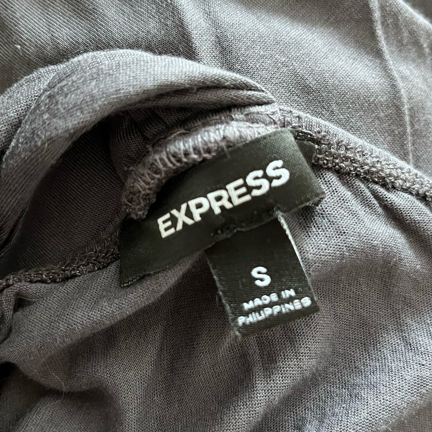 Express Charcoal Pailette Tank Top - Size S