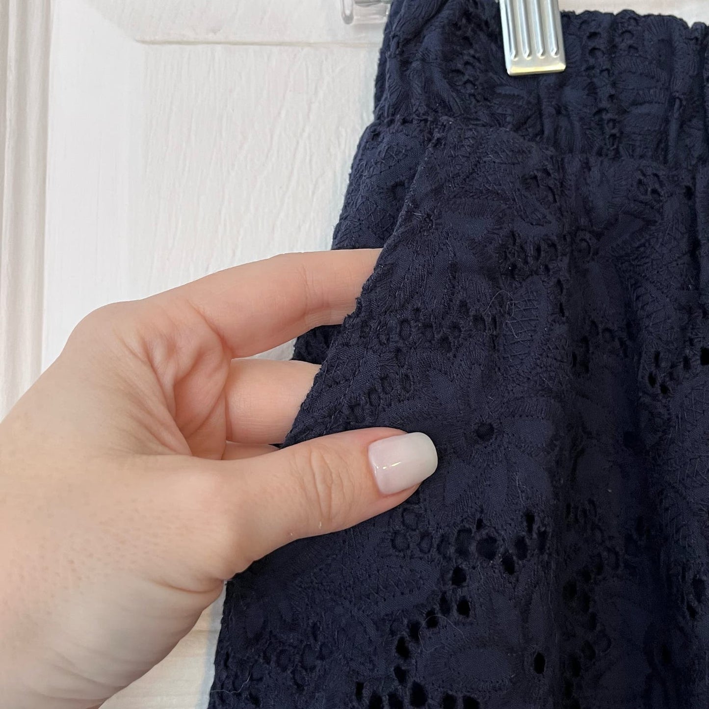 The Webster (at Target) Eyelet Overlay Skirt - Size XS