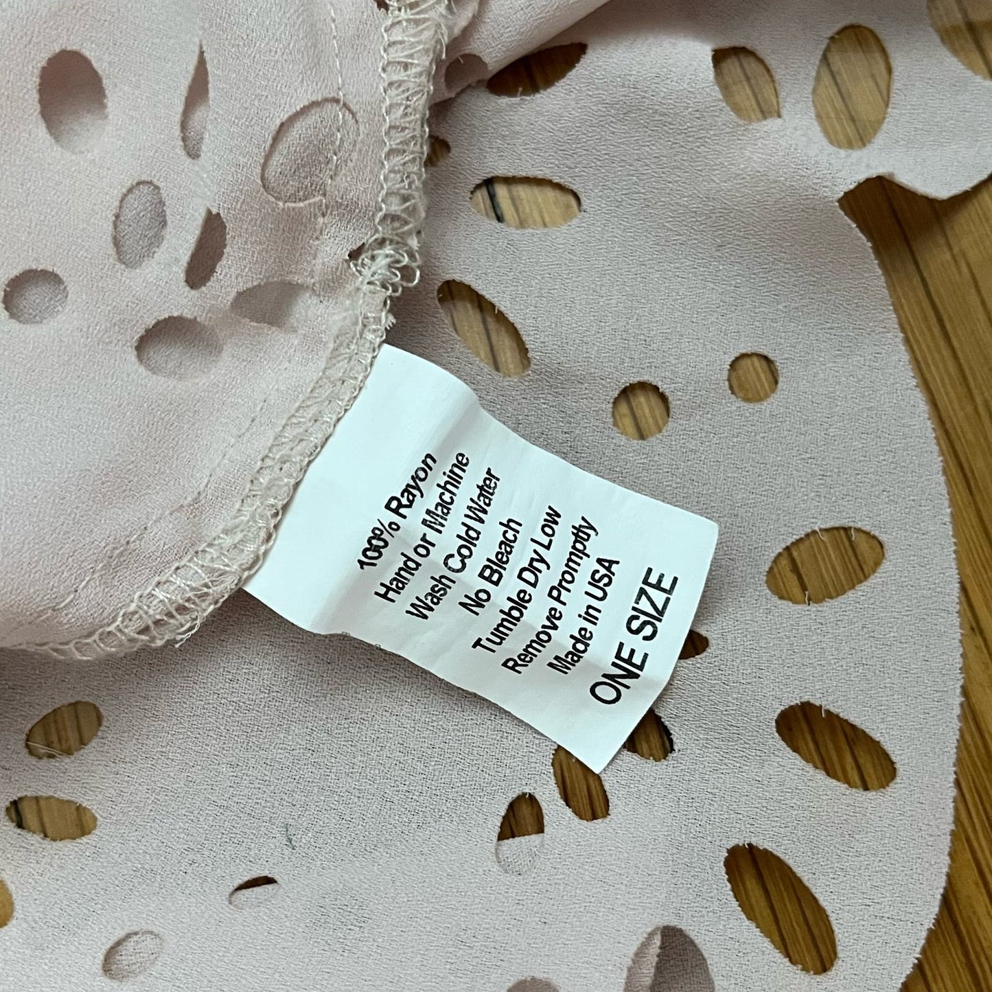 John Galt Eyelet Cutout Tank - One Size