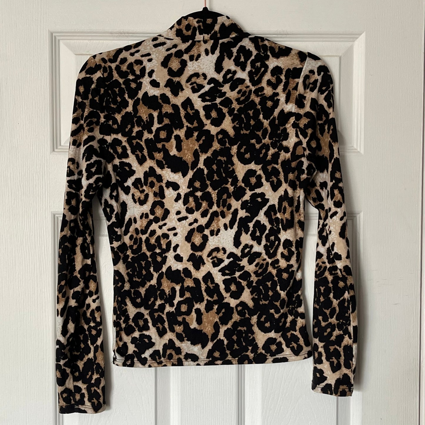 Gaze Leopard Print Shirt - Size S