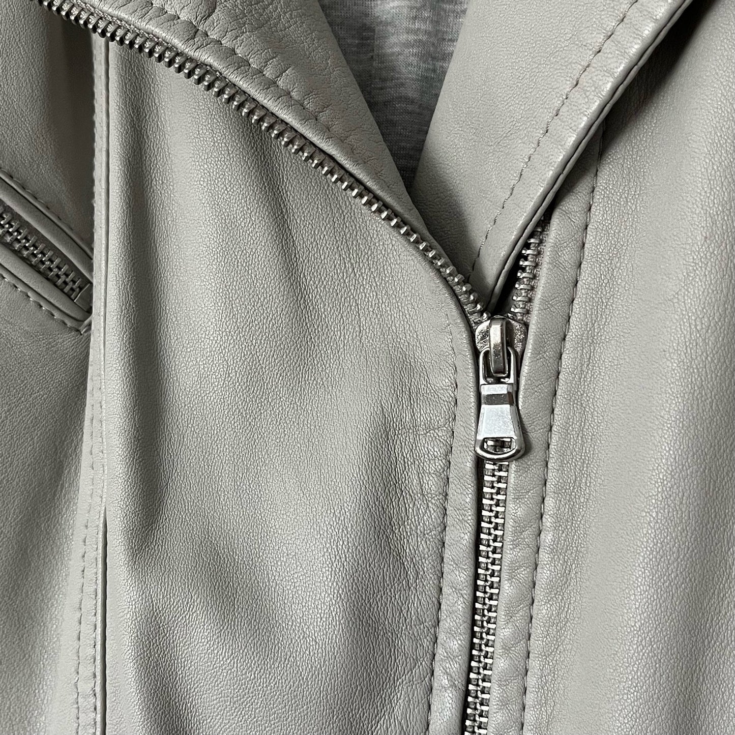 Rebecca Taylor Lamb Leather Biker Jacket - Size 12