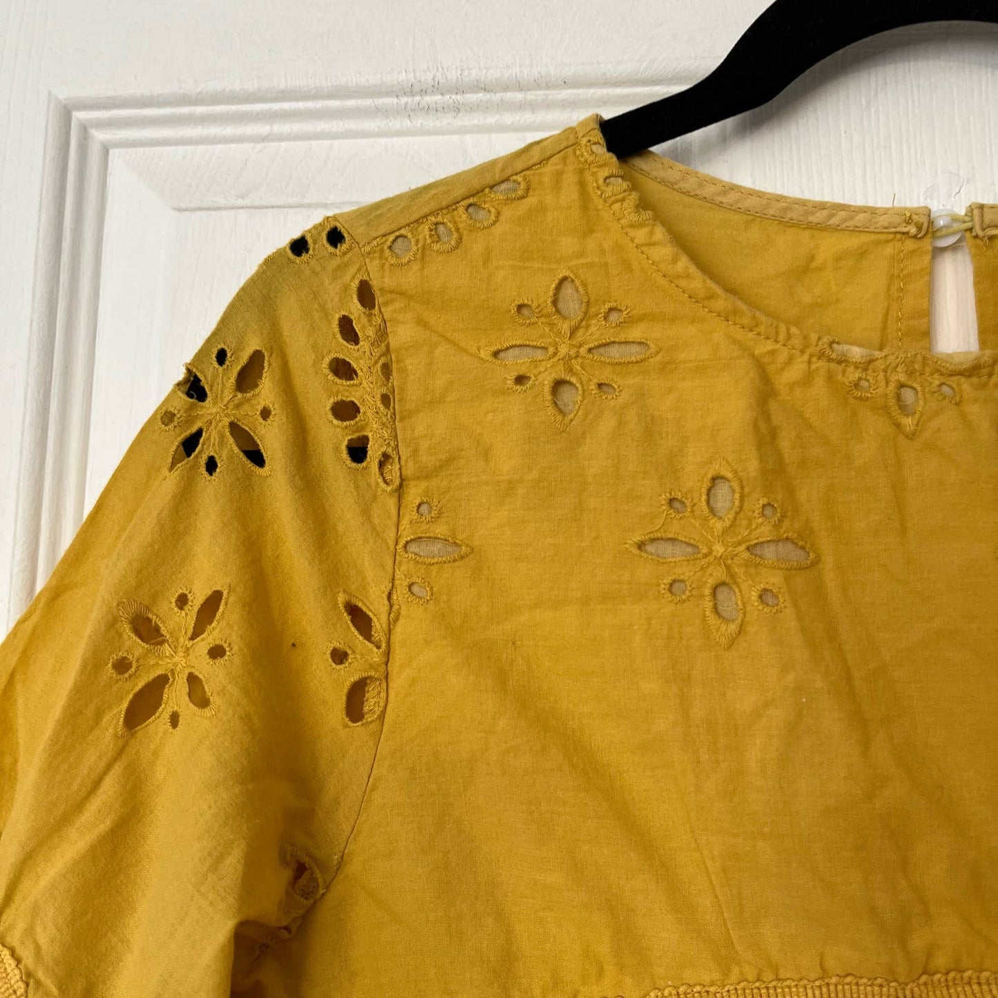 Yashman Collection Eyelet Minidress - Size UNKNOWN