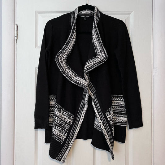Cable & Gauge Open Front Cardigan - Size S