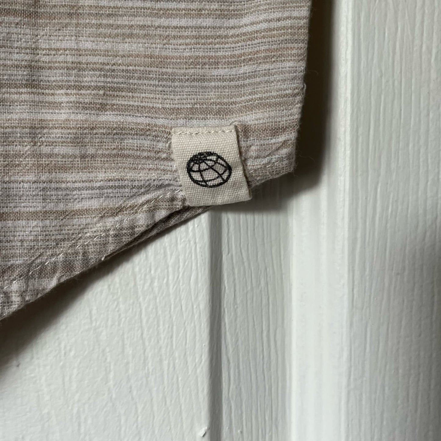 Free Planet Striped Button-Down Shirt - Size XL