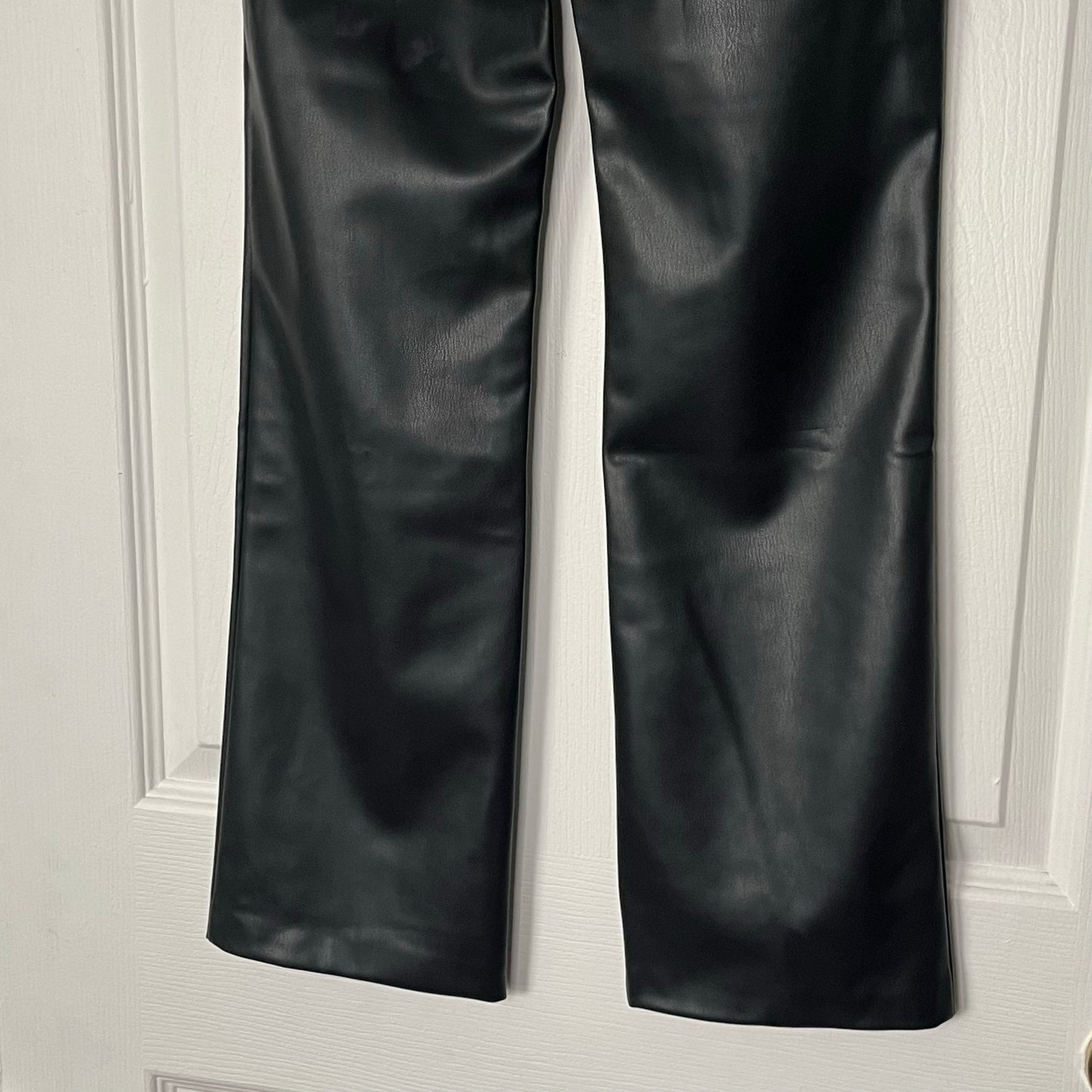 Zara Faux Leather Side-Zip Skinny Pants - Size XS - NWOT