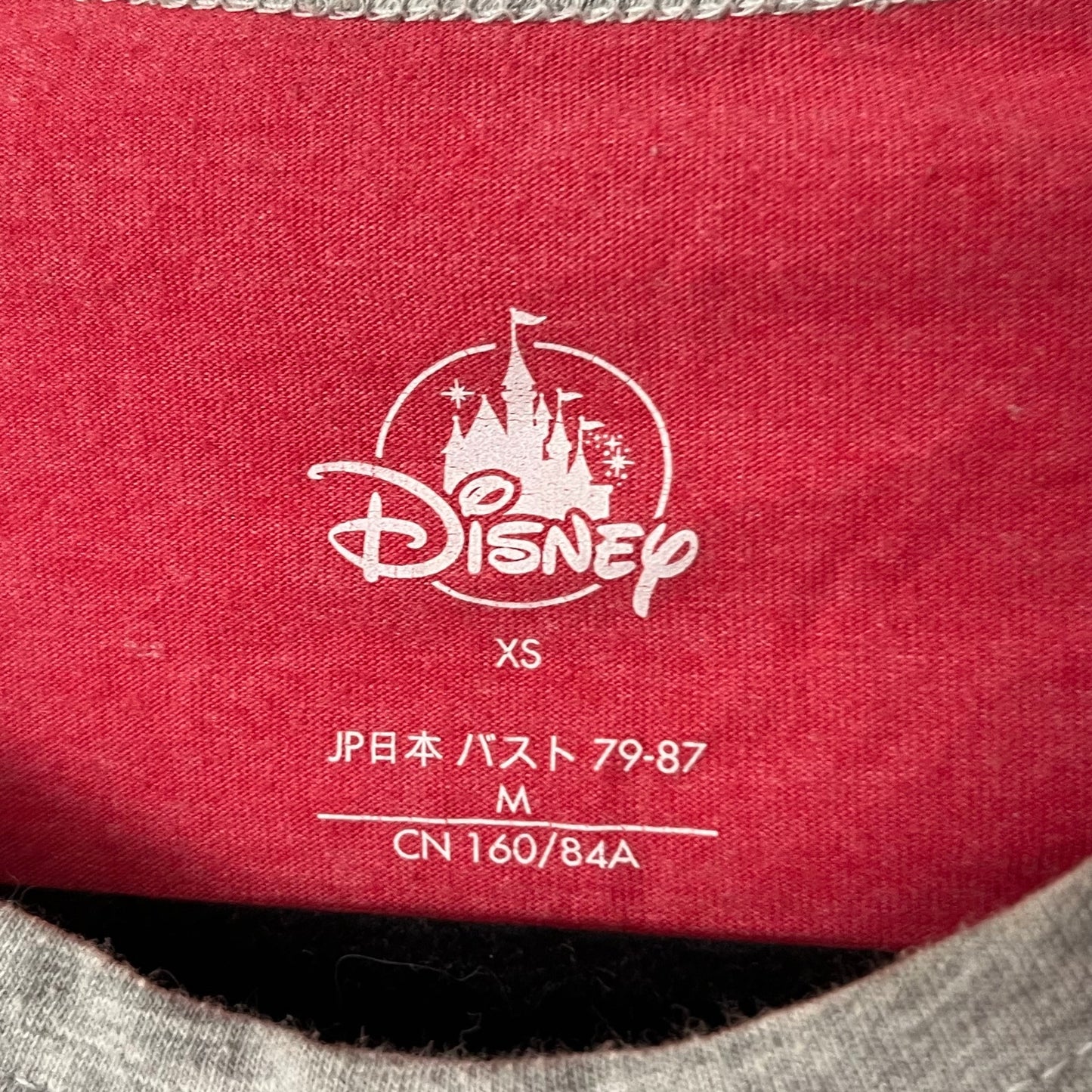 Disney Christmas Raglan Tee - Size XS