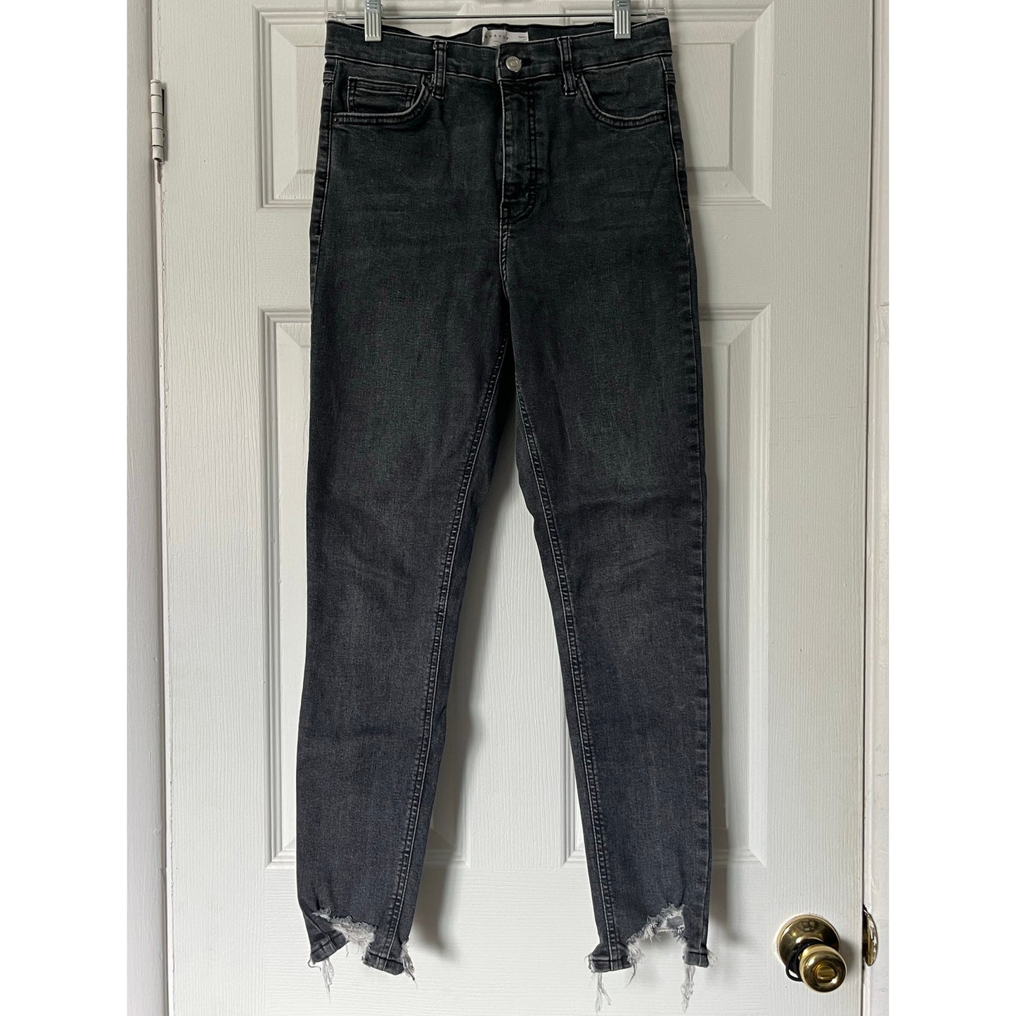 Topshop Jamie Distressed Skinny Jeans - Size 30*