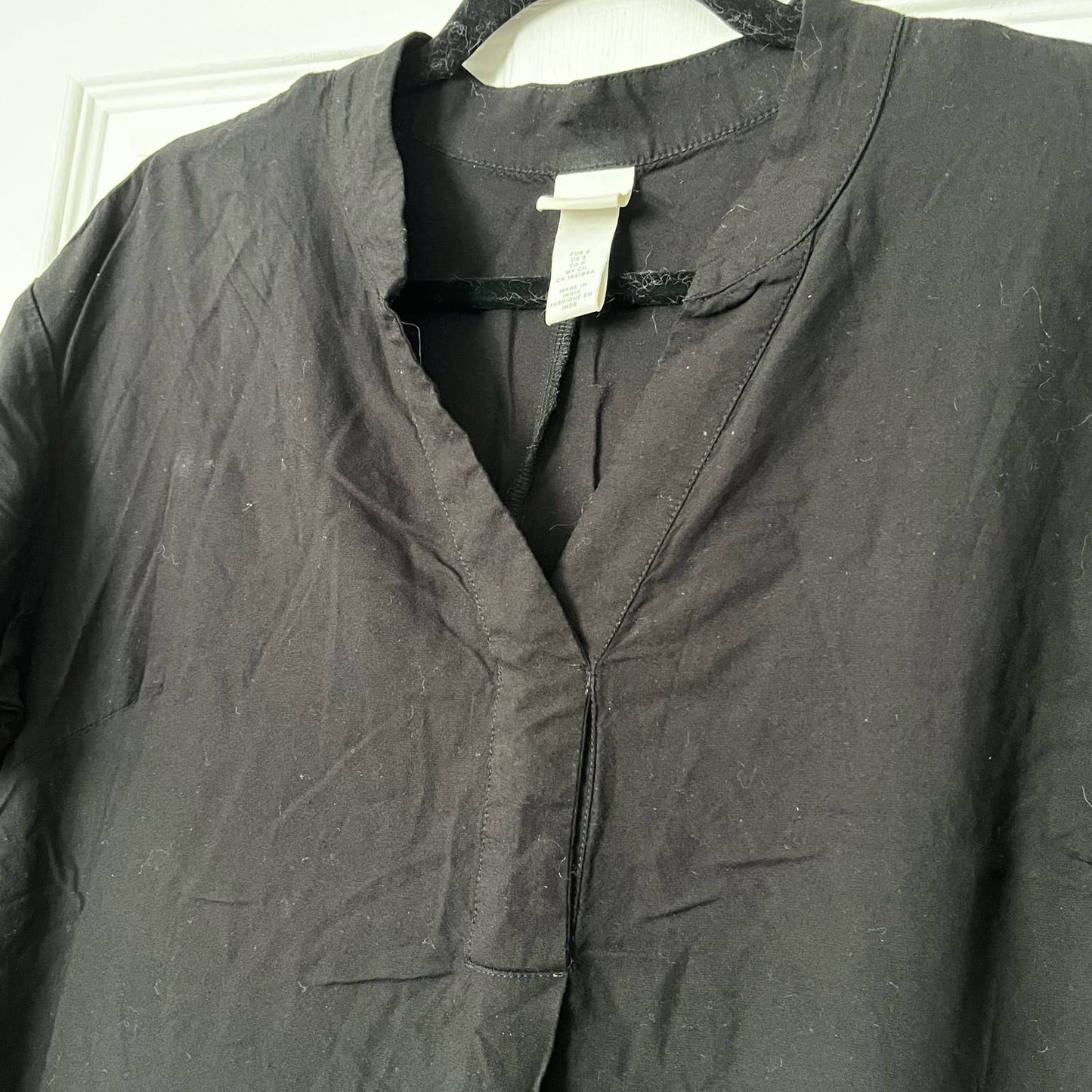H&M Split Collar Shirt Dress - Size S