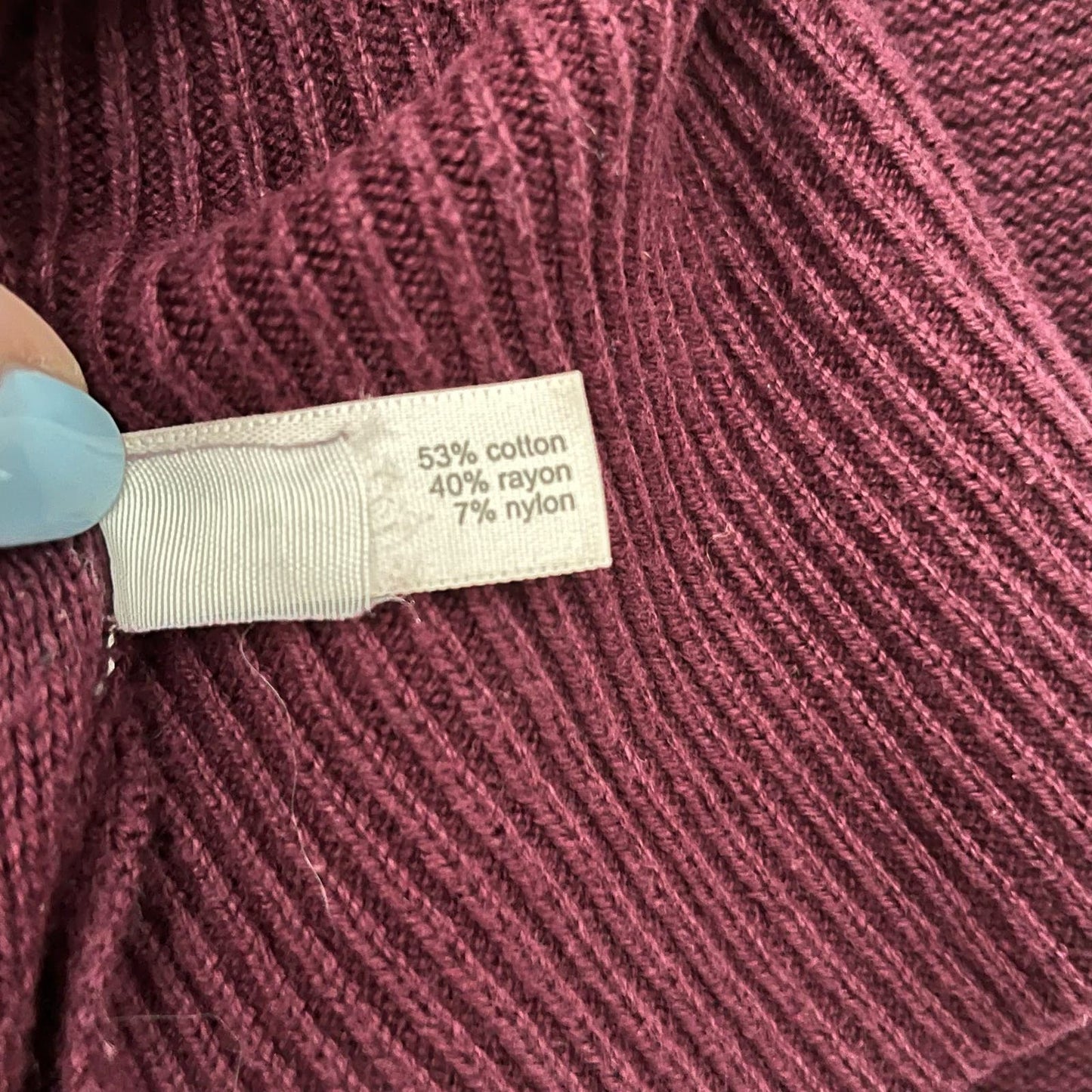 The Limited Pullover Sweater w/Asymmetrical Hem - Size XS