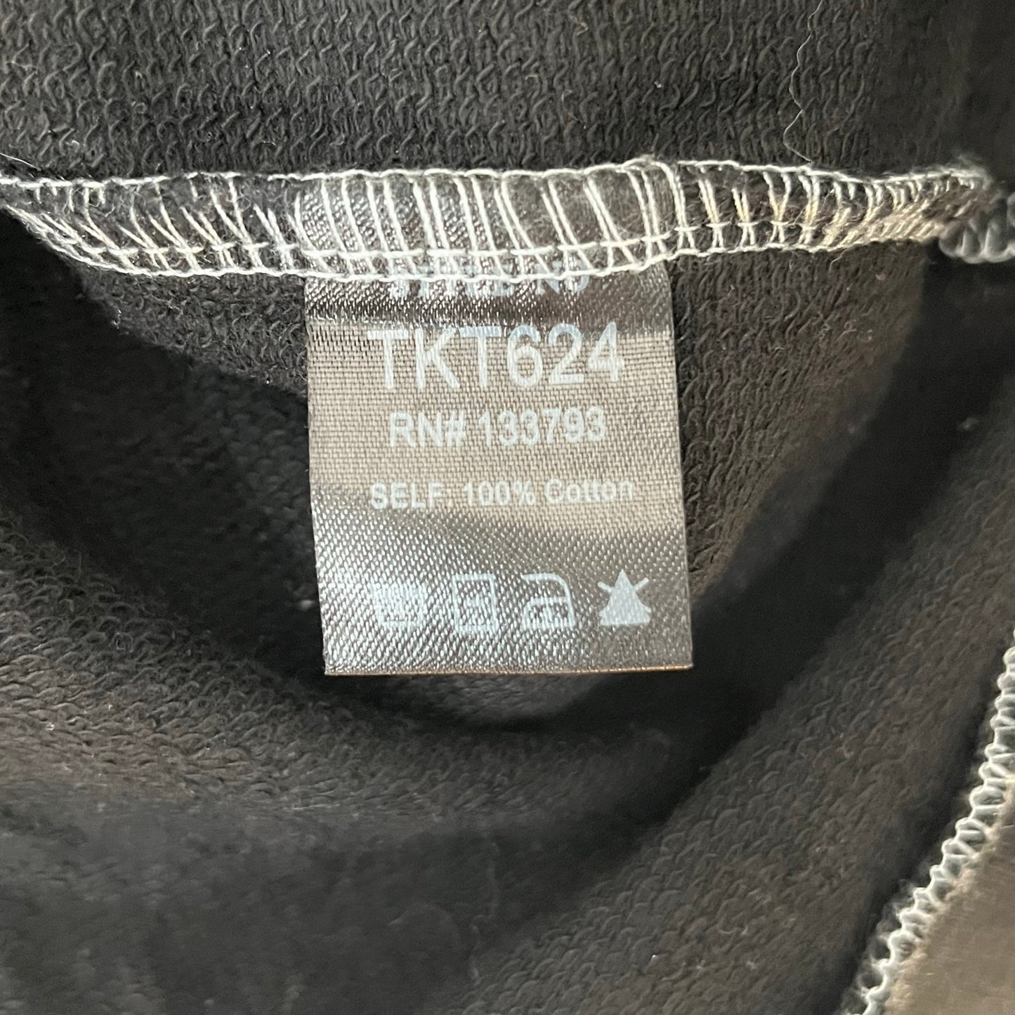 POL Tie-Dye Lightweight Pocket Sweatshirt - Size S
