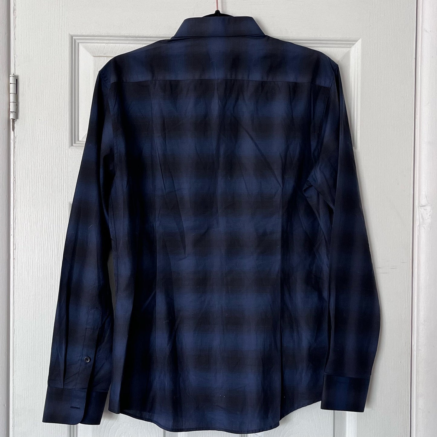 Jill Stuart Plaid Button-Down Dress Shirt - Size M