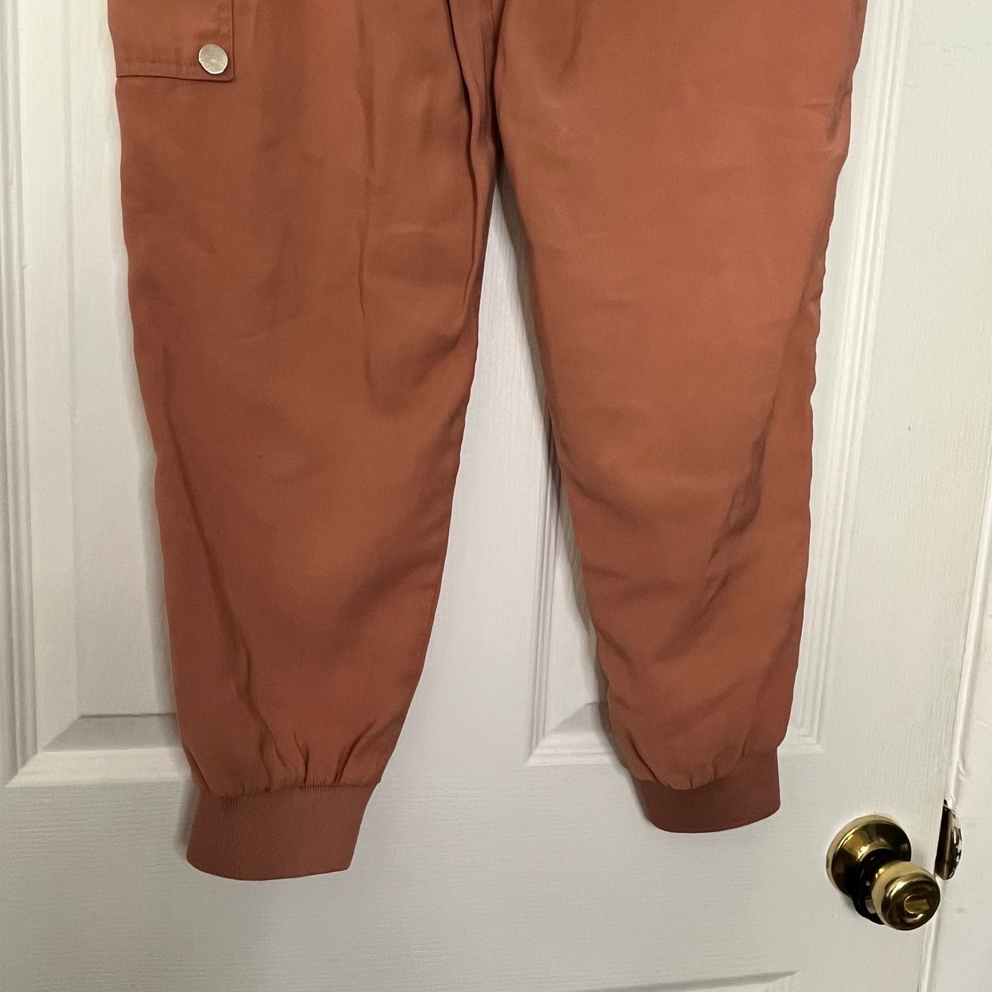 Zara Zip-Pocket Drawstring Joggers - Size M
