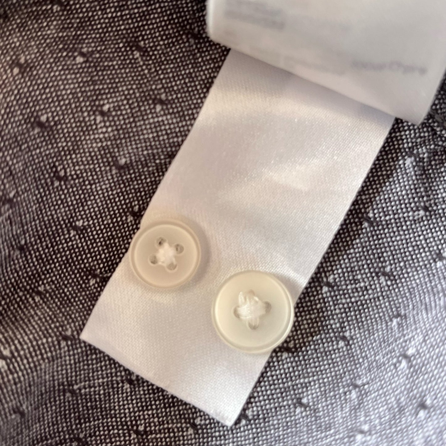 H&M Regular Fit Textured Button-Down Shirt - Size S