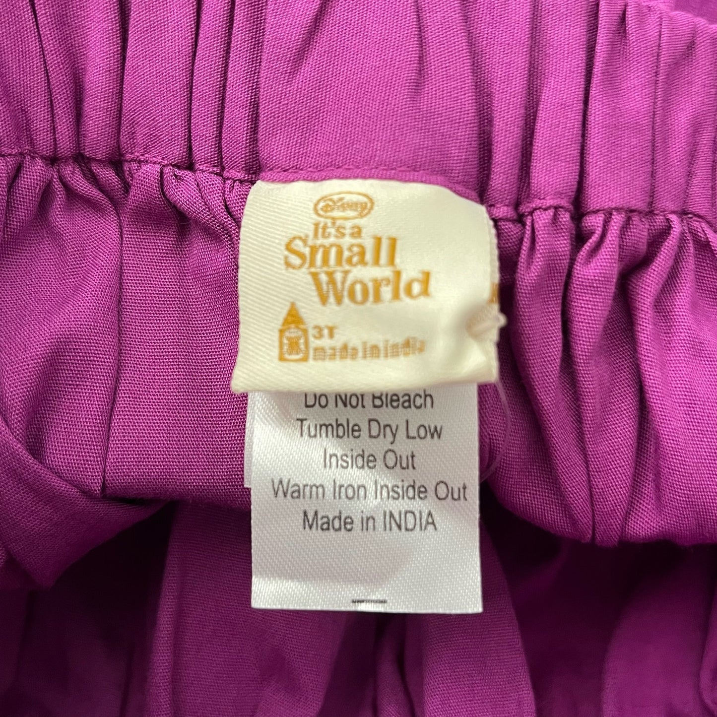 Disney It's a Small World Skirt - Size 3T