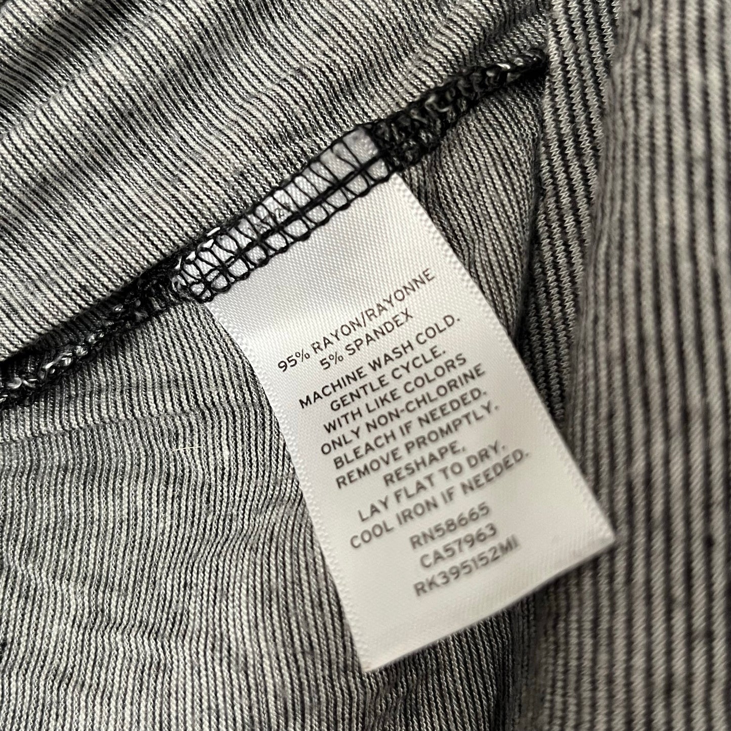 Melrose & Market Striped T-Shirt - Size XS