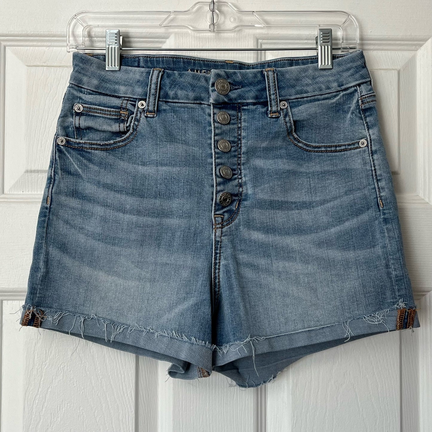 American Eagle Curvy Hi-Rise Shortie - Size 8