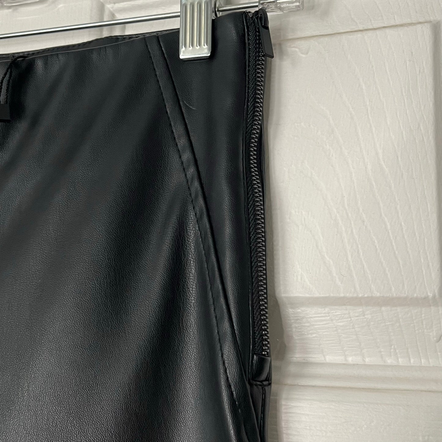 Zara Faux Leather Side-Zip Skinny Pants - Size XS - NWOT