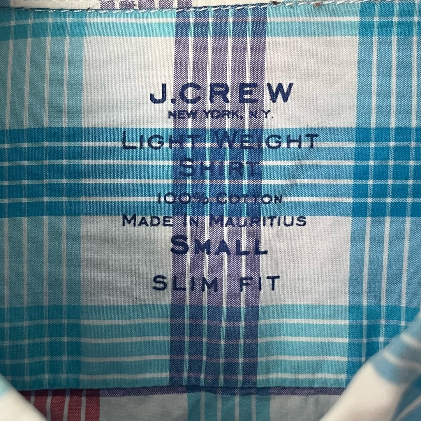 J. Crew Light Weight Slim Fit Button-Down Shirt - Size S