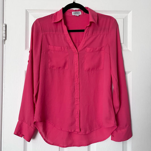 Express Portofino Button-Down Shirt - Size XS